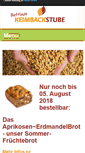 Mobile Screenshot of lebenskeimbrot.de
